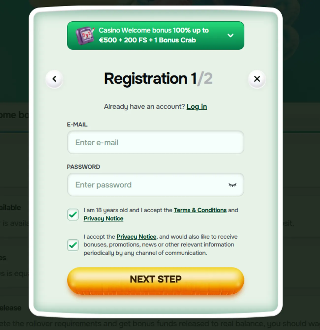 streetbet login